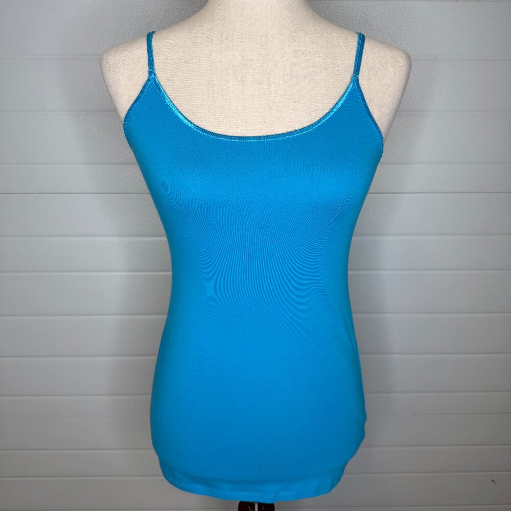 Zenana Blue Spaghetti Strap Cami – Small